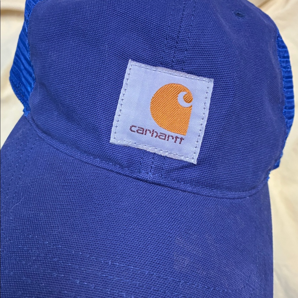 Carhartt Royal Blue Cap with Mesh hat